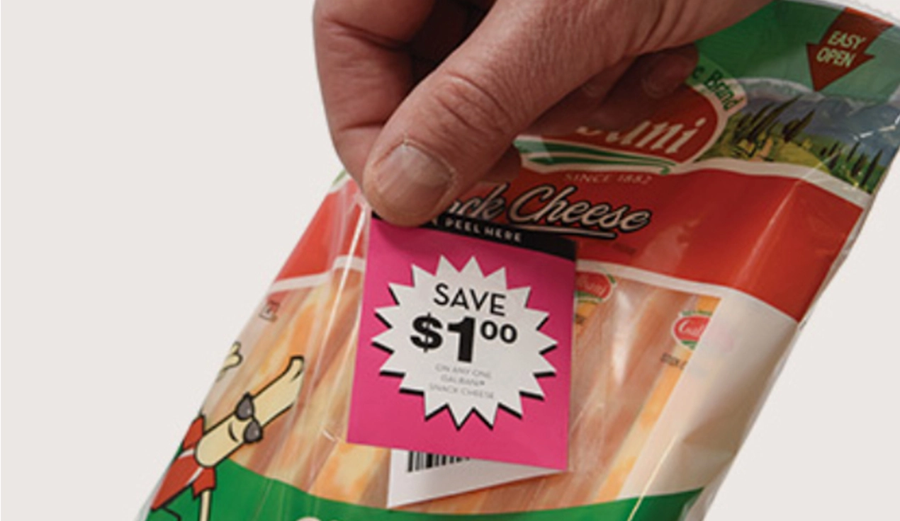 High-Gloss Coated Paper Food Packaging Label.webp